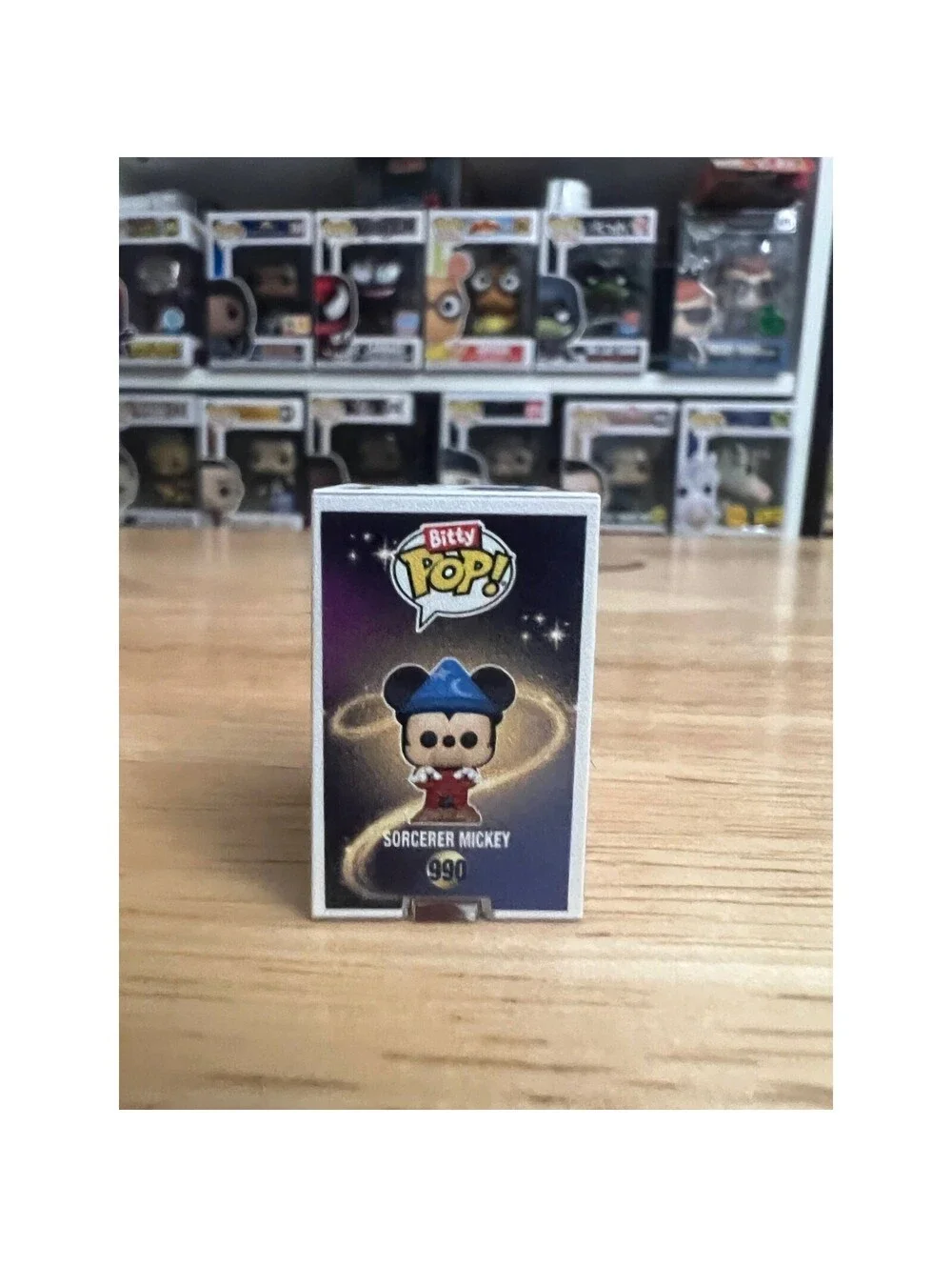 Bitty Sorcerer Mickey Mouse 1-Inch Funko Pop #990 Fantasia Walt Disney Movies